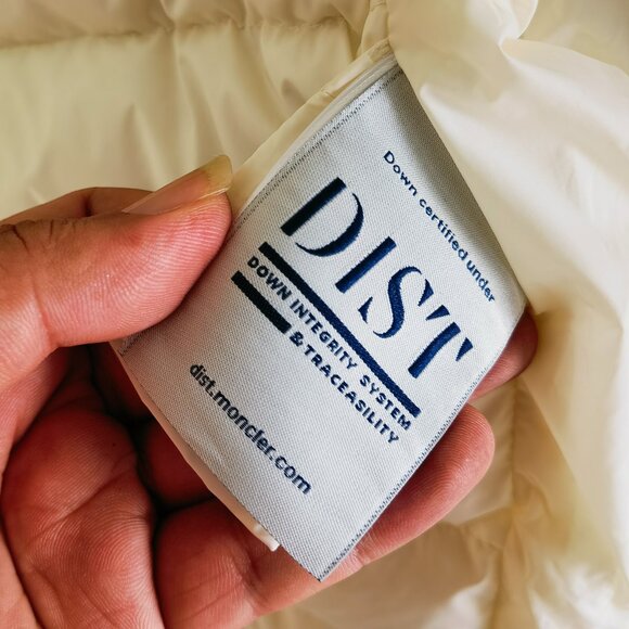 Moncler Quilted 750 Fill Power Down & Wool Short Cardigan - Picture 12 of 12